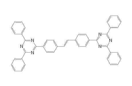 2-[4-[(E)-2-[4-(4,6-diphenyl-1,3,5-triazin-2-yl)phenyl]vinyl]phenyl]-4,6-diphenyl-1,3,5-triazine