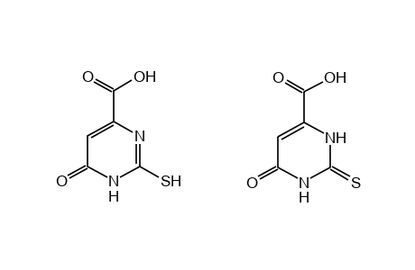 6-hydroxy-2-mercapto-4-pyrimidinecarboxylic acid