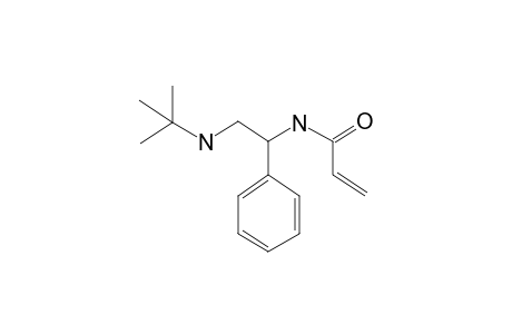 1-Acryloylamino-1-phenyl-2-(1,1-dimethylethyl)aminoethane