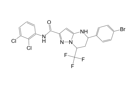 5-(4-bromophenyl)-N-(2,3-dichlorophenyl)-7-(trifluoromethyl)-4,5,6,7-tetrahydropyrazolo[1,5-a]pyrimidine-2-carboxamide