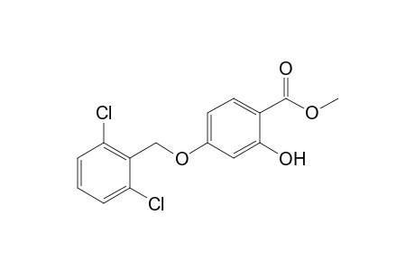 Methyl 4-[(2',6'-dichlorobenzyl)oxy]-2-hydroxybenzoate