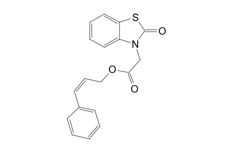 Cinnamyl (2-oxo-1,3-benzothiazol-3(2H)-yl)acetate