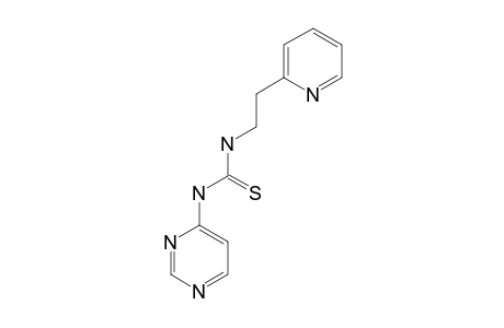 1-(2-pyridin-2-ylethyl)-3-pyrimidin-4-ylthiourea