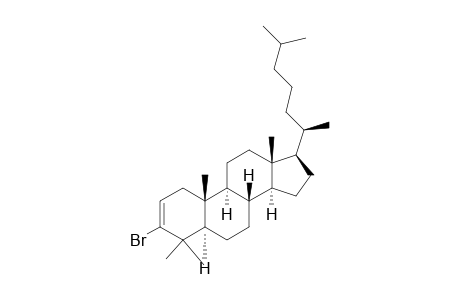 Cholest-2-ene, 3-bromo-4,4-dimethyl-, (5.alpha.)-