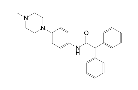N-[4-(4-methyl-1-piperazinyl)phenyl]-2,2-diphenylacetamide