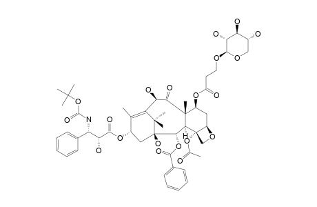 7-PROPIONYL-DOCETAXEL-3''-O-BETA-D-XYLOPYRANOSIDE