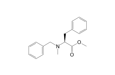 (2S)-2-[benzyl(methyl)amino]-3-phenyl-propionic acid methyl ester