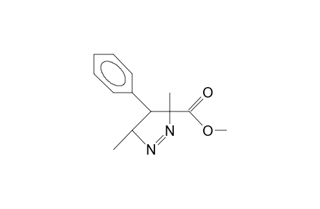 (E)-3-Methoxycarbonyl-3,5-dimethyl-4-phenyl-1-pyrazoline