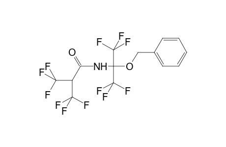 N-[2-(benzyloxy)-1,1,1,3,3,3-hexafluoropropan-2-yl]-3,3,3-trifluoro-2-(trifluoromethyl)propanamide