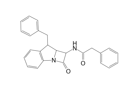 N-(1,2,8,8a-tetrahydro-2-oxo-8-(phenylmethyl)azeto[1,2-a]indol-1-yl)benzeneacetamide