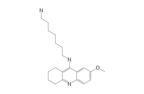 N-(7-METHOXY-1,2,3,4-TETRAHYDROACRIDIN-9-YL)-HEPTANE-1,7-DIAMINE