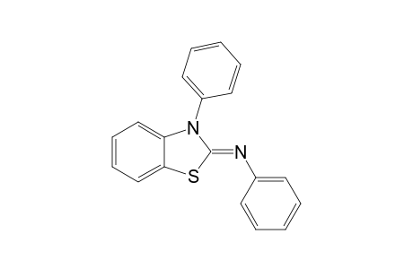 3-PHENYL-2-PHENYLIMINOBENZOTHIAZOLINE