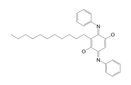 3,6-BIS-(PHENYL-IMINO)-2-UNDECYL-CYCLOHEXA-1,4-DIENE-1,4-DIOL