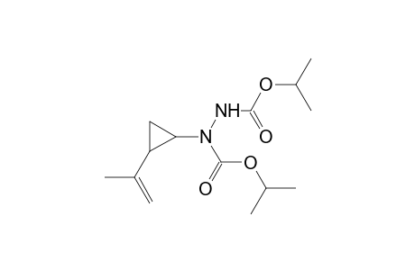 Hydrazinedicarboxylic acid, 1-(2-isopropenylcyclopropyl)-, diisopropyl ester
