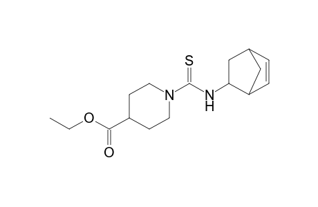 1-[(5-norbornen-2-yl)thiocarbamoyl]-4-piperidinecarboxylic acid, ethyl ester