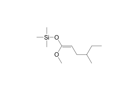 (E)-1-Methoxy-4-methyl-1-trimethylsilyloxy-1-hexene