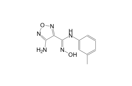 4-amino-N'-hydroxy-N-(3-methylphenyl)-1,2,5-oxadiazole-3-carboximidamide
