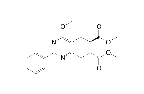 trans-6,7-Bis(methoxycarbonyl)-4-methoxy-2-phenyl-5,5a,8a,9-tetrahydroquinazoline