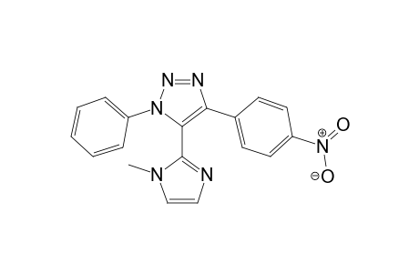 5-(1-methyl-1H-imidazol-2-yl)-4-(4-nitrophenyl)-1-phenyl-1H-1,2,3-triazole