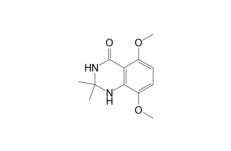 2,3-Dihydro-5,8-dimethoxy-2,2-dimethylquinazolin-4-(1H)-one