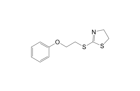 Thiazole, 4,5-dihydro-2-[(2-phenoxyethyl)thio]-