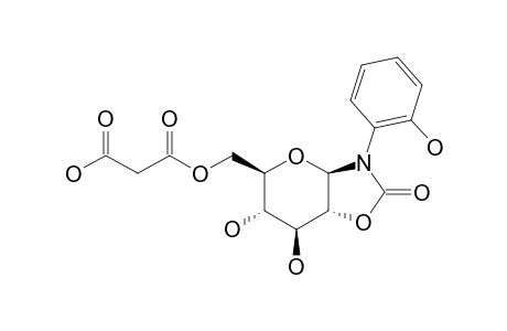 1-(2-HYDROXYPHENYLAMINO)-6-O-MALONYL-1-DEOXY-BETA-D-GLUCOSIDE-1,2-CARBAMATE