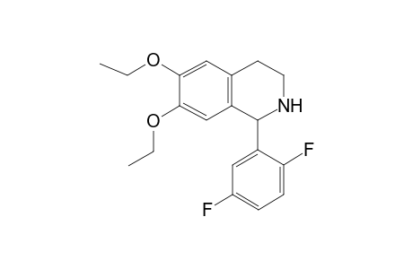 1-(2,5-Difluoro-phenyl)-6,7-diethoxy-1,2,3,4-tetrahydro-isoquinoline