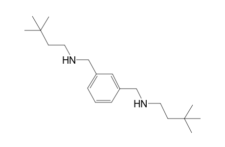 N,N'-Bis-3,3-dimethylbutyl-m-phenylene-dimethanamine