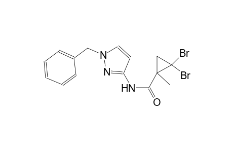 N-(1-benzyl-1H-pyrazol-3-yl)-2,2-dibromo-1-methylcyclopropanecarboxamide