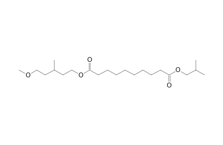 Sebacic acid, isobutyl 5-methoxy-3-methylpentyl ester