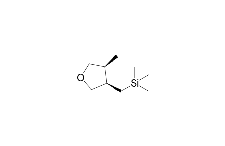 (3R,4S)-4-Methyl-3-[(trimethylsilyl)methyl]tetrahydrofuran