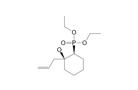 DIETHYL-[2-HYDROXY-2-(2-PROPENYL)-CYCLOHEXYL]-PHOSPHONATE;MAJOR-DIASTEREOMER