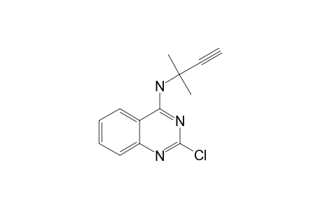 2-CHLORO-4-(N-1,1-DIMETHYLPROP-2-YNYL)-QUINAZOLINE