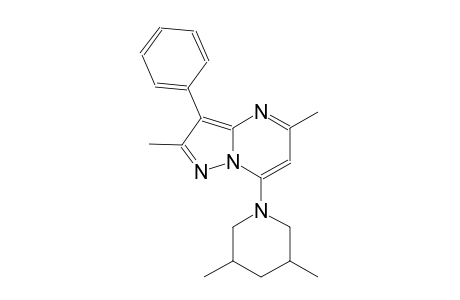 7-(3,5-dimethyl-1-piperidinyl)-2,5-dimethyl-3-phenylpyrazolo[1,5-a]pyrimidine