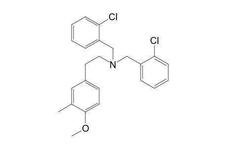3-Me-4-MeO-PEA N,N-bis(2-chlorobenzyl)