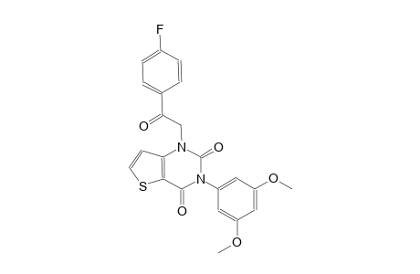 3-(3,5-dimethoxyphenyl)-1-[2-(4-fluorophenyl)-2-oxoethyl]thieno[3,2-d]pyrimidine-2,4(1H,3H)-dione