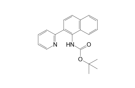 N-(tert-Butyloxycarbonyl)-2-(pyridin-2-yl)-1-aminonaphthalene