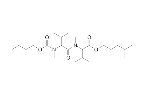 Valylvaline, N,N'-dimethyl-N-butoxycarbonyl-, isohexyl ester