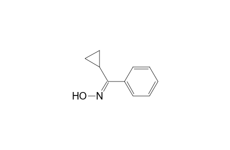 Cyclopropyl phenyl ketoxime