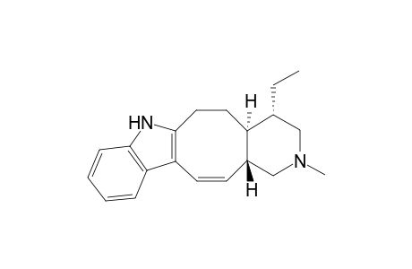 1H-Pyrido[3',4':5,6]cyclooct[1,2-b]indole, 4-ethyl-2,3,4,4a,5,6,7,13a-octahydro-2-methyl-, [4S-(4.alpha.,4a.alpha.,13a.beta.)]-