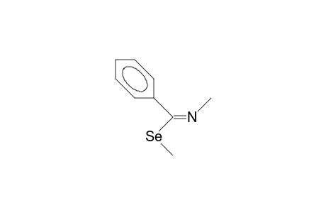 (E)-Se-methyl-N-methyl-selenobenzimidate