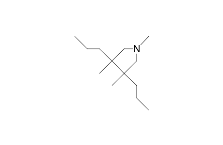 cis-3,4-Dipropyl-1,3,4-trimethyl-pyrrolidine