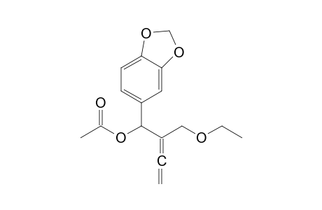 1-(Benzo[d][1,3]dioxol-5-yl)-2-(ethoxymethyl)buta-2,3-dienyl Acetate