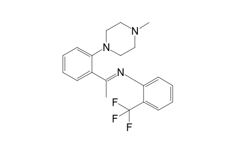 N-[1-[2-(N-methylpiperazino)phenyl]ethylidene]-2-(trifluoromethyl)aniline