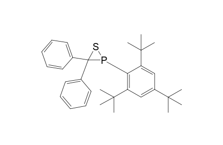 3,3-Diphenyl-2-(2,4,6-tritert-butylphenyl)-1,2-thiaphosphirane