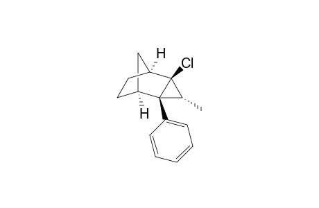 2-Chloro-3-anti-methyl-4-phenyl-endo-tricyclo[3.2.1.0(2,4)]octane