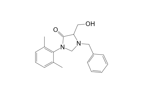 (RS)-1-Benzyl-3-(2,6-dimethylphenyl)-5-hydroxymethyl)imidazolidin-4-one