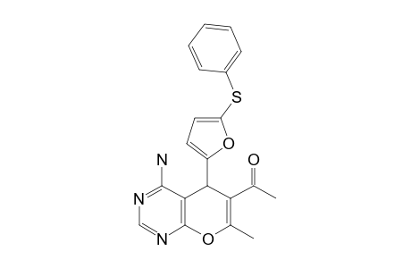 5-(5-PHENYLTHIO-2-FURYL)-4H-PYRANO-[2,3-D]-PYRIMIDIN