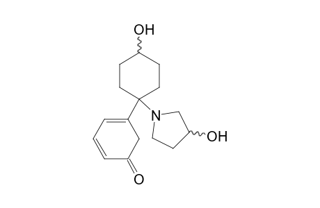 3-MeO-PCPy-M (O-demethyl-di-HO-) isomer-1