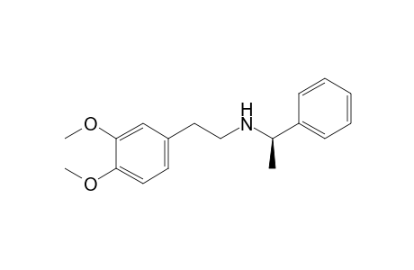 (1R)-N-[2-(3,4-dimethoxyphenyl)ethyl]-1-phenyl-ethanamine